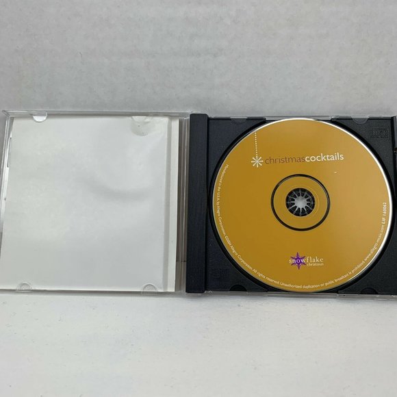 Christmas Cocktails Holiday Music CD by Various Artists Snowflake Series 2004 - Picture 4 of 6